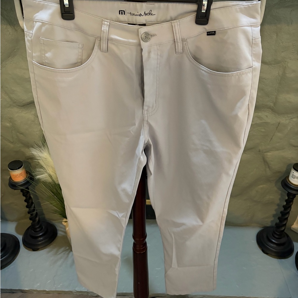 Men's Travis Matthew Light Gray Jeans